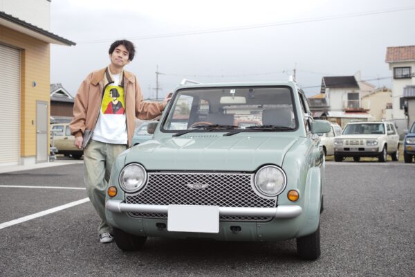 パオと記念撮影